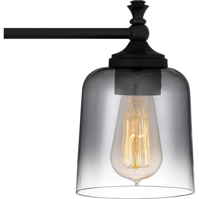 Quoizel JEN8631MBK Four Light Bath, Matte Black