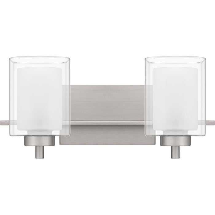 Quoizel KLT8902BN Two Light Bath, Brushed Nickel