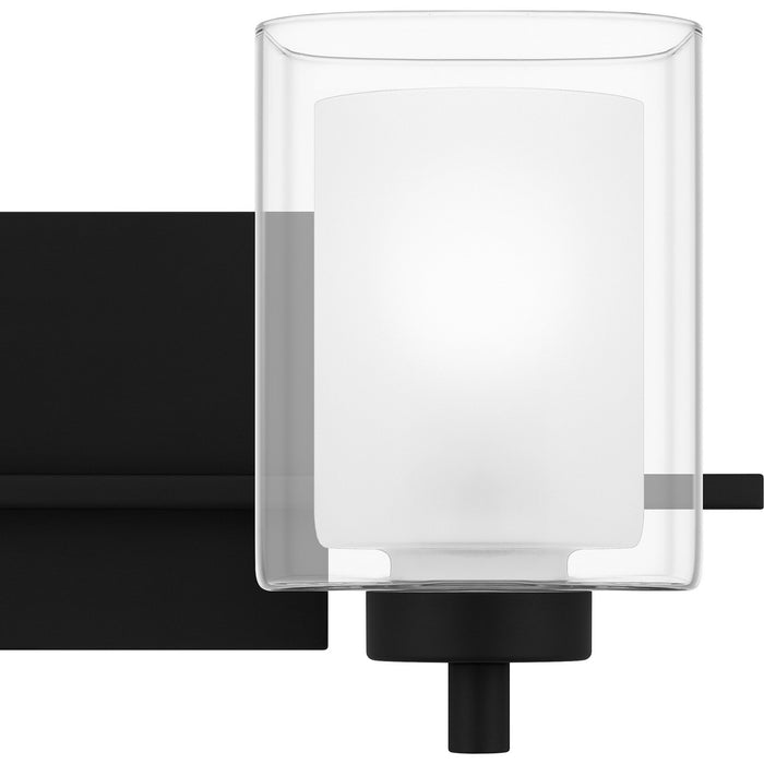 Quoizel KLT8902MBK Two Light Bath, Matte Black
