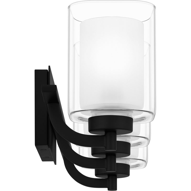 Quoizel KLT8903MBK Three Light Bath, Matte Black