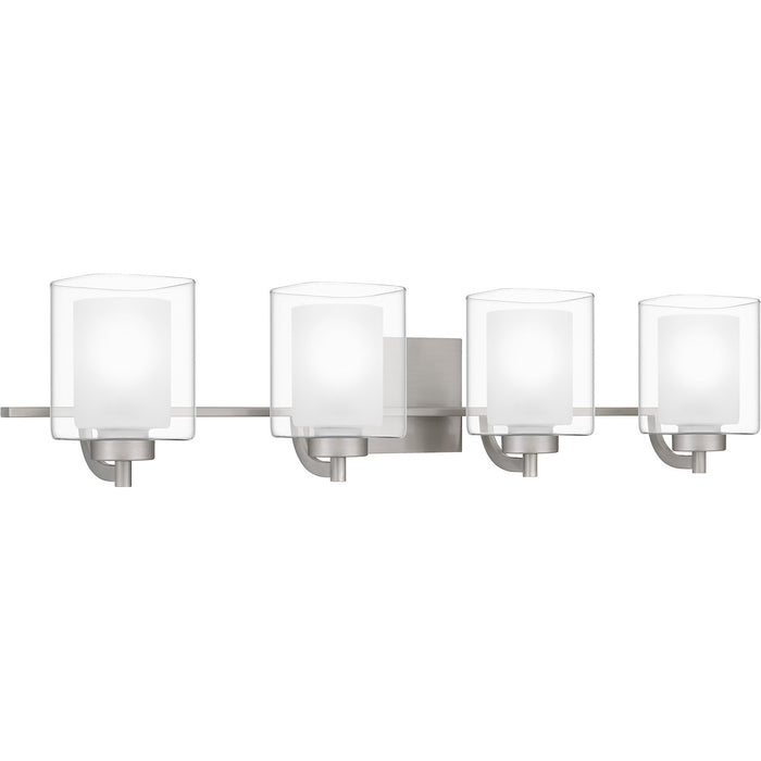 Quoizel KLT8904BN Four Light Bath, Brushed Nickel