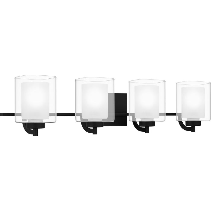 Quoizel KLT8904MBK Four Light Bath, Matte Black