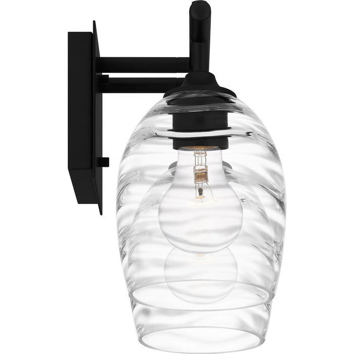 Quoizel LCY8615MBK Two Light Bath, Matte Black