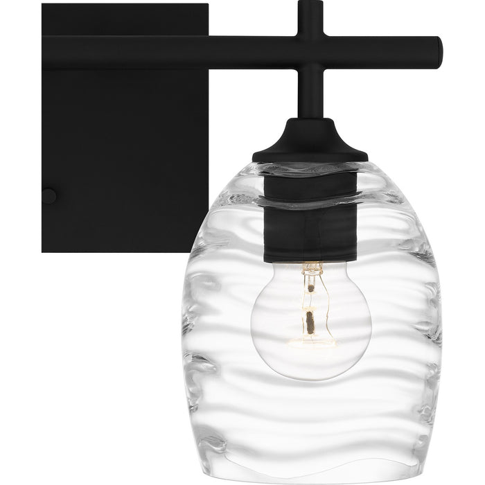 Quoizel LCY8615MBK Two Light Bath, Matte Black
