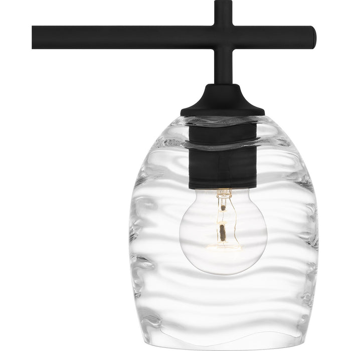 Quoizel LCY8629MBK Four Light Bath, Matte Black