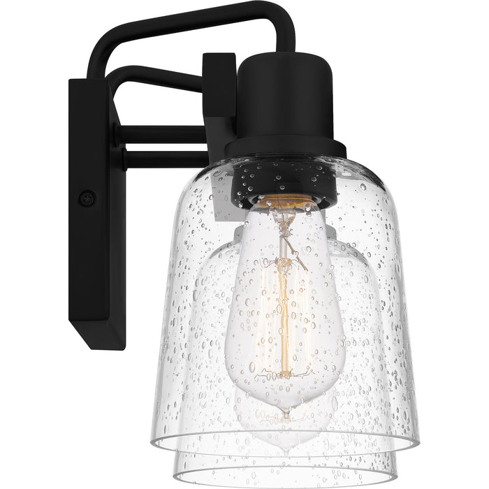 Quoizel LYD8616MBK Two Light Bath, Matte Black