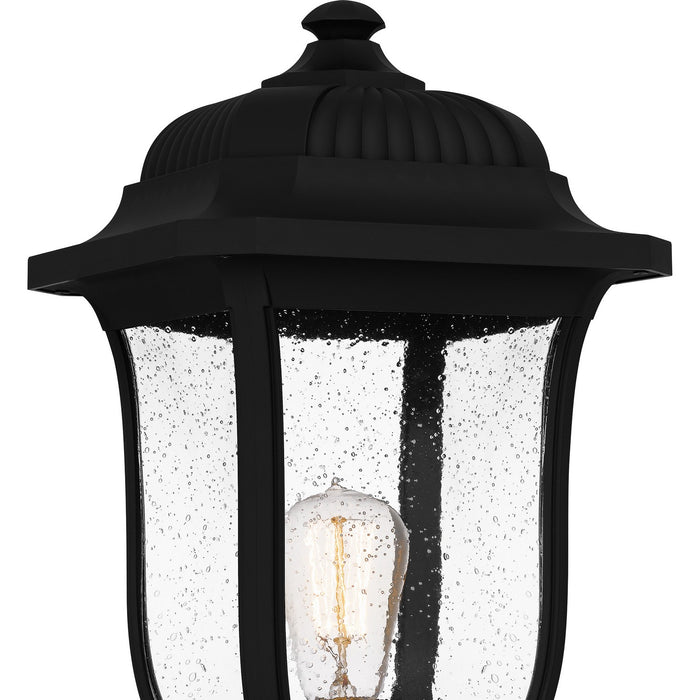 Quoizel MUL9009MBK One Light Outdoor Post Mount, Matte Black