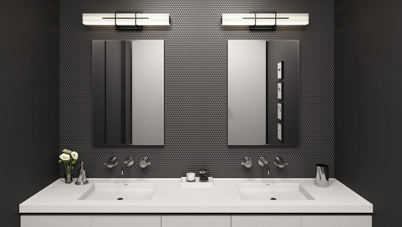 Quoizel PCGI8523MBK LED Bath, Matte Black