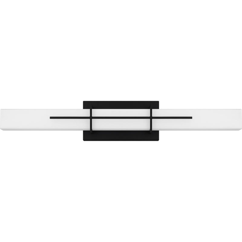 Quoizel PCGI8528MBK LED Bath, Matte Black
