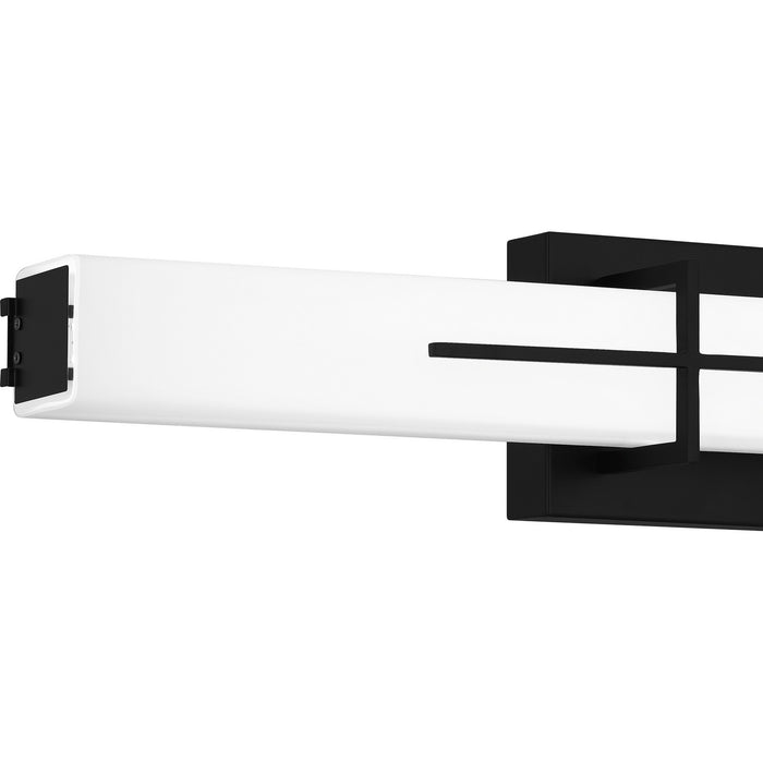 Quoizel PCGI8528MBK LED Bath, Matte Black