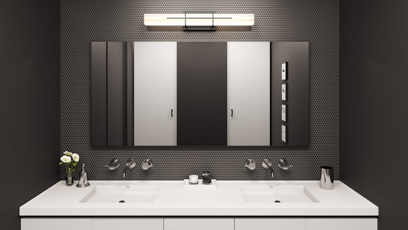 Quoizel PCGI8528MBK LED Bath, Matte Black