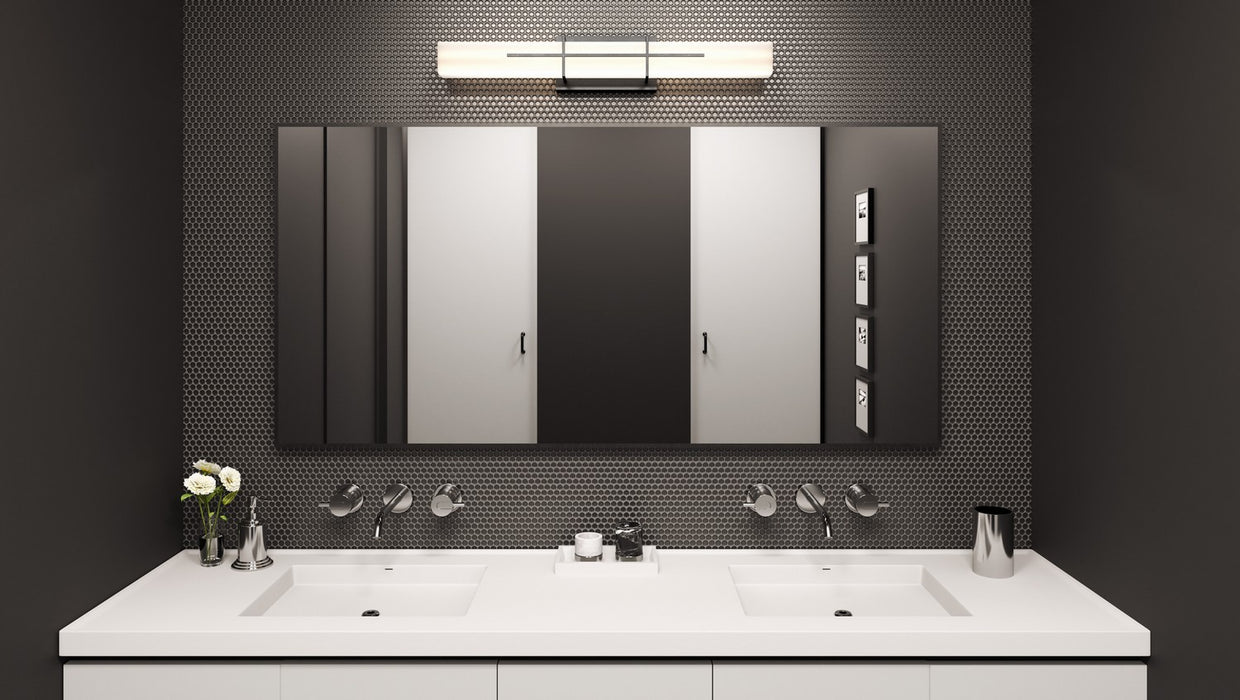 Quoizel PCGI8528MBK LED Bath, Matte Black