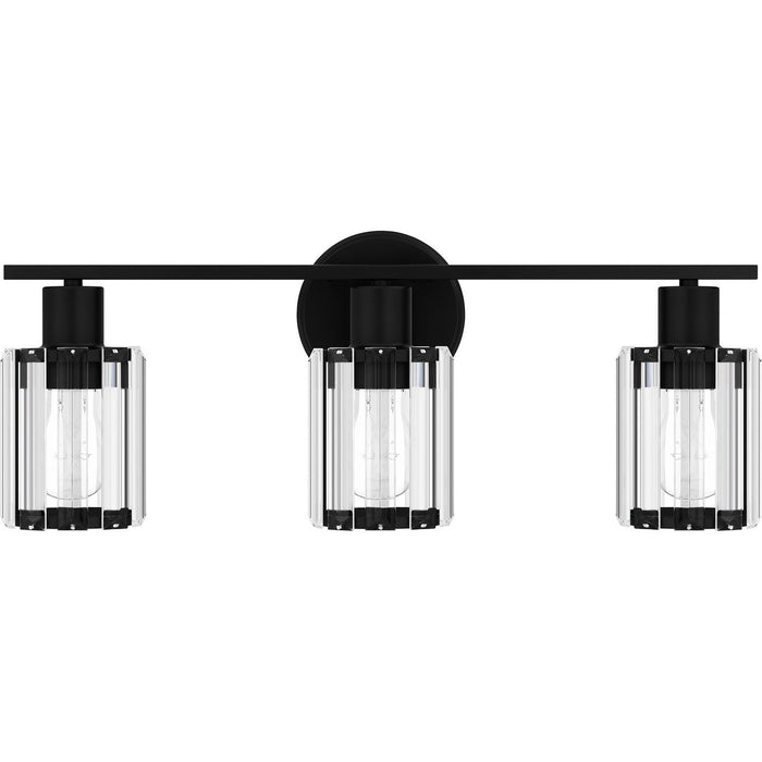 Quoizel PCILA8621MBK Three Light Bath, Matte Black