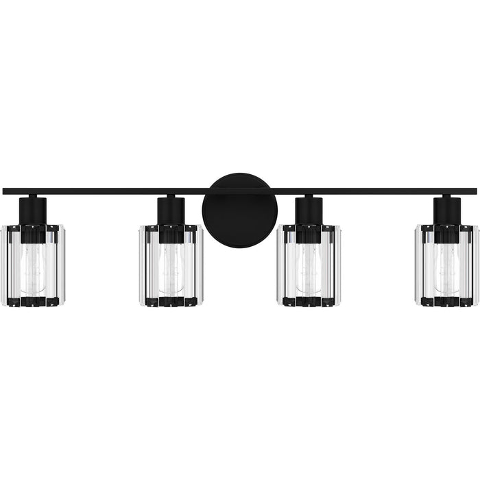 Quoizel PCILA8629MBK Four Light Bath, Matte Black