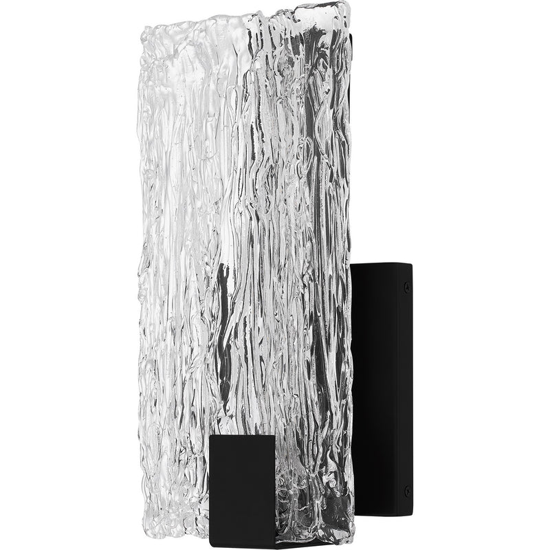 Quoizel PCWR8506MBK LED Wall Sconce, Matte Black