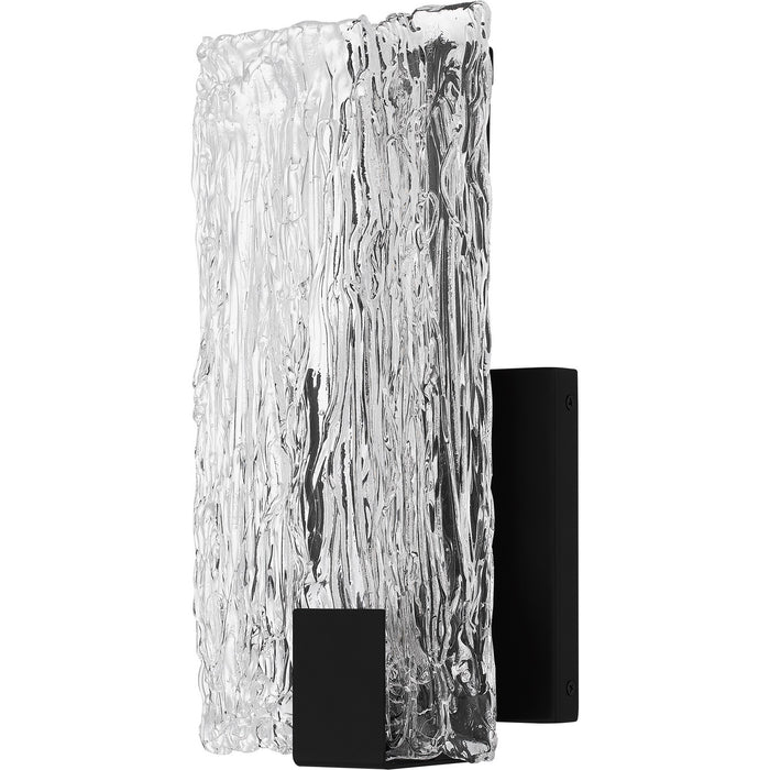 Quoizel PCWR8506MBK LED Wall Sconce, Matte Black
