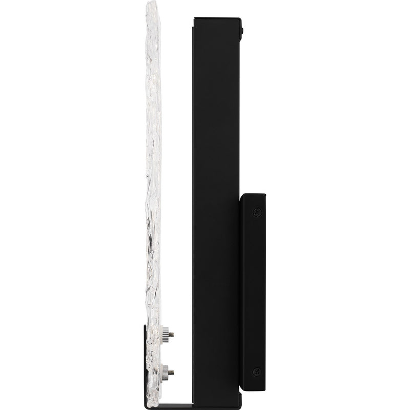 Quoizel PCWR8506MBK LED Wall Sconce, Matte Black
