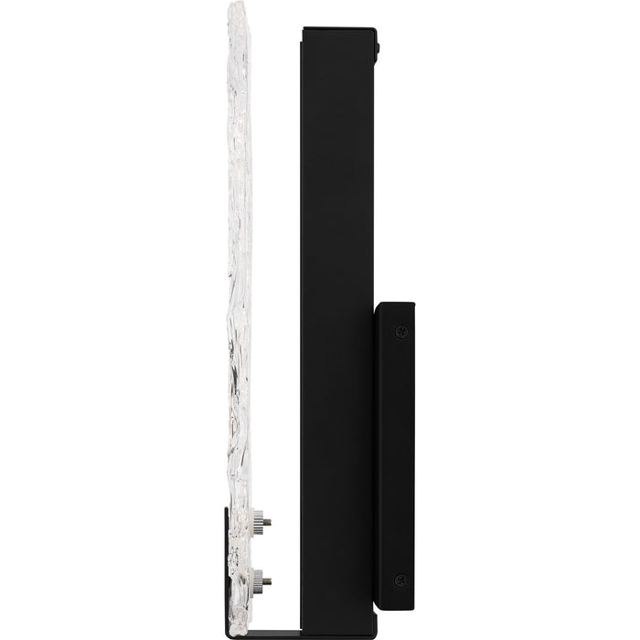 Quoizel PCWR8506MBK LED Wall Sconce, Matte Black