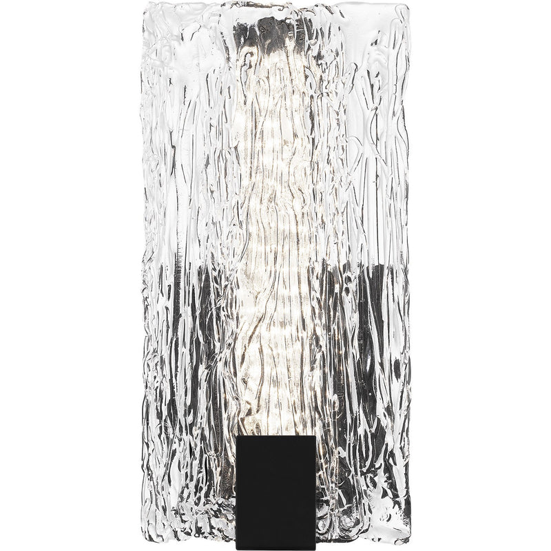 Quoizel PCWR8506MBK LED Wall Sconce, Matte Black