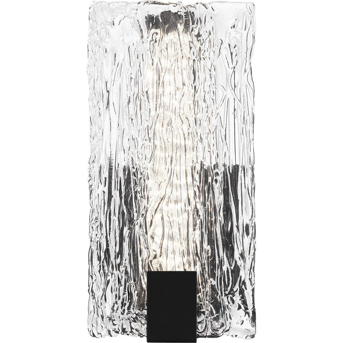 Quoizel PCWR8506MBK LED Wall Sconce, Matte Black