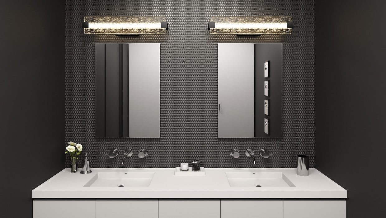 Quoizel PCWR8524MBK LED Bath, Matte Black