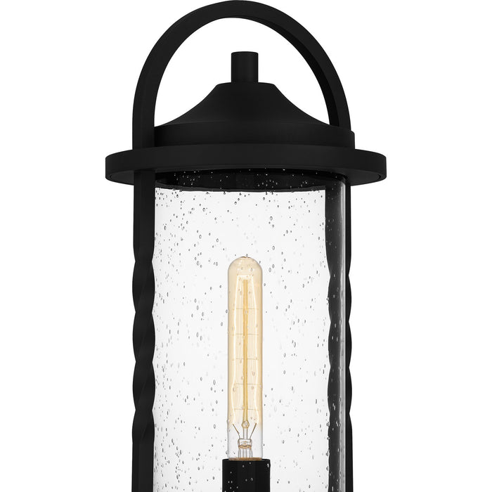 Quoizel RCE9009EK One Light Outdoor Post Mount, Earth Black