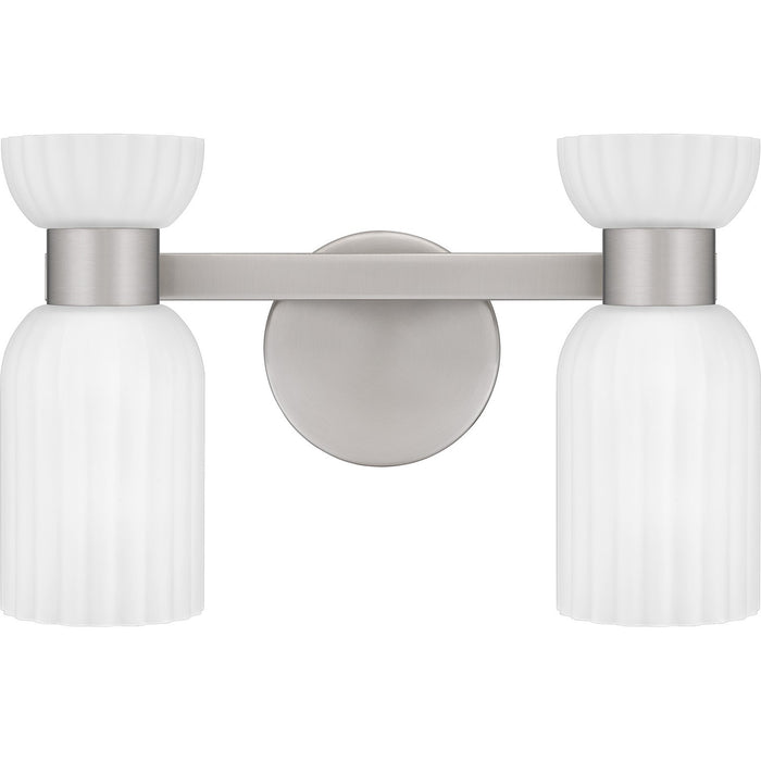 Quoizel REB8615BN Two Light Bath, Brushed Nickel