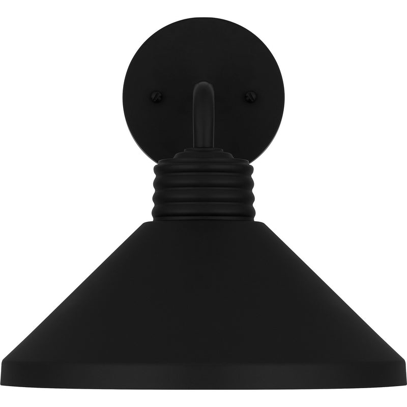 Quoizel REN8411MBK One Light Outdoor Wall Mount, Matte Black