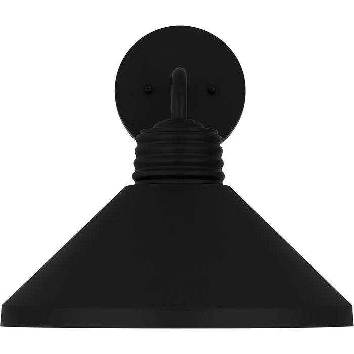 Quoizel REN8414MBK One Light Outdoor Wall Mount, Matte Black