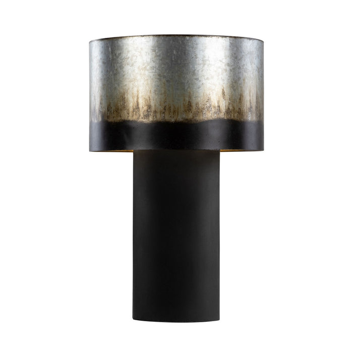 Varaluz 323T02OG Two Light Table Lamp, Ombre Galvanized