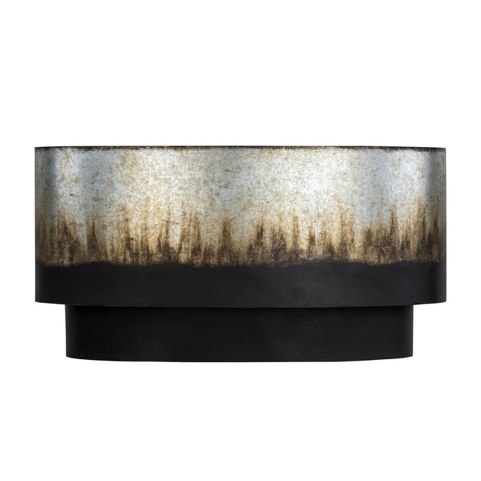 Varaluz 323W02OG Two Light Wall Sconce, Ombre Galvanized