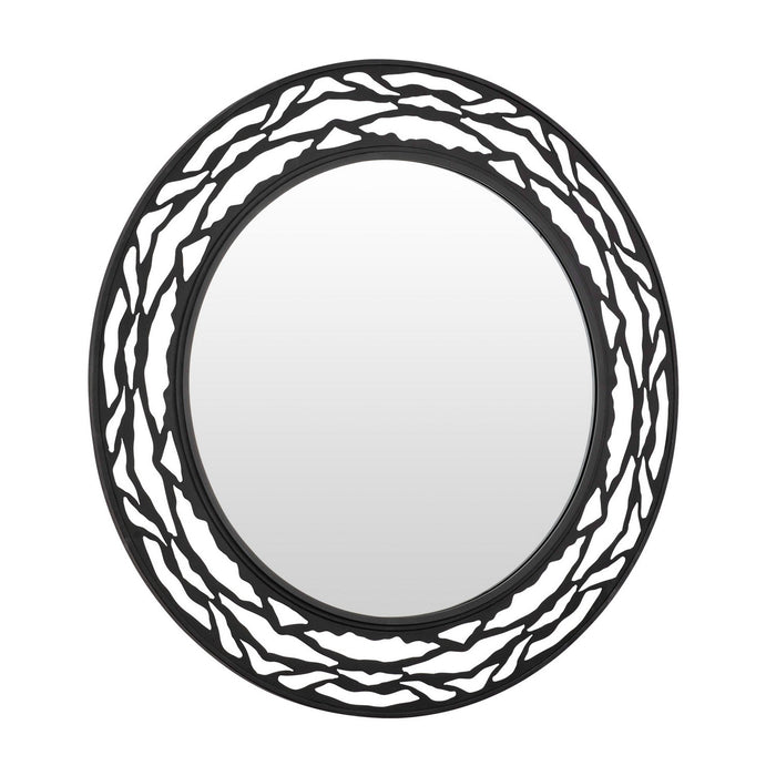 Varaluz 348MI33CB Mirror, Carbon Black