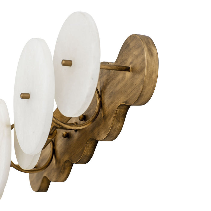 Varaluz 370B02HG Two Light Bath, Havana Gold