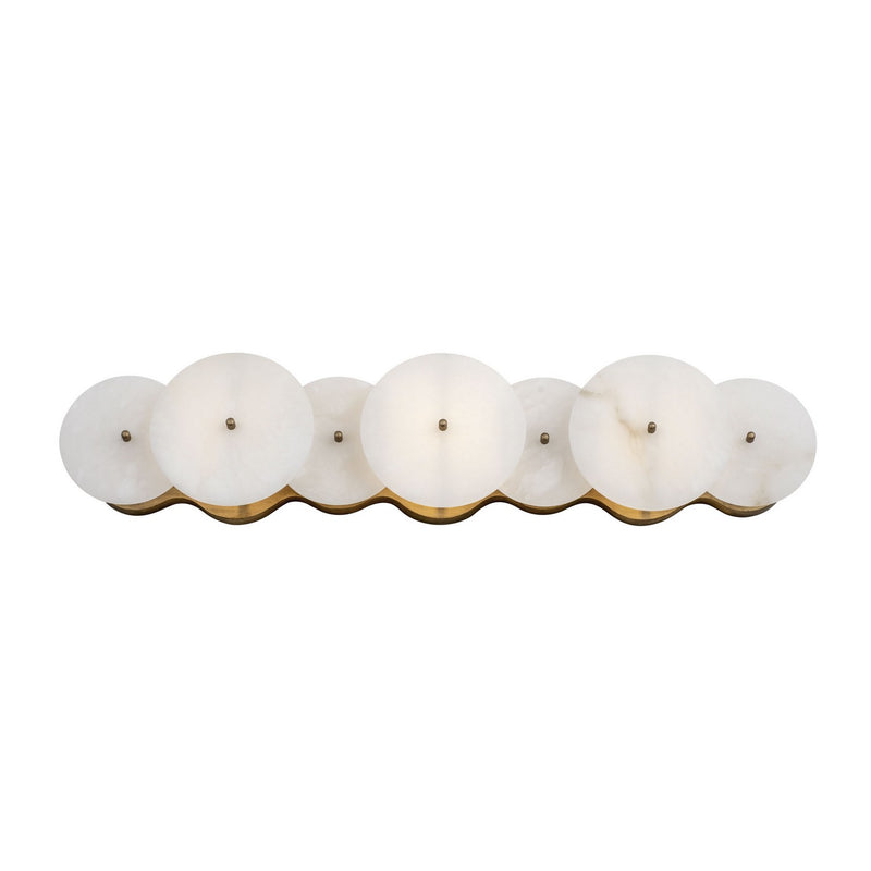 Varaluz 370B03HG Three Light Bath, Havana Gold