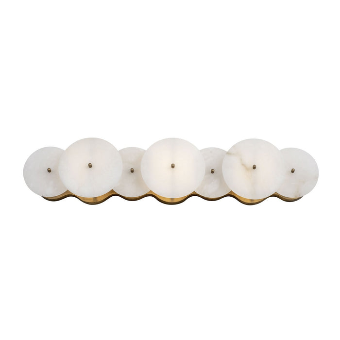 Varaluz 370B03HG Three Light Bath, Havana Gold