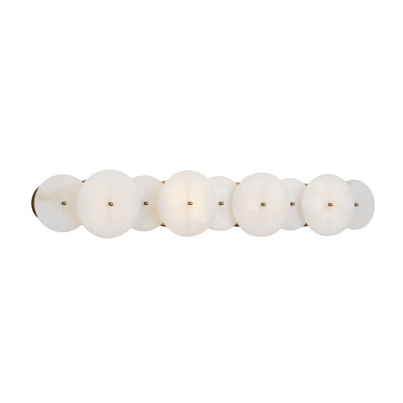 Varaluz 370B04HG Four Light Bath, Havana Gold
