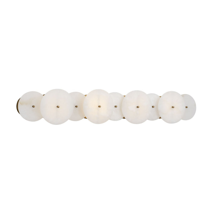 Varaluz 370B04HG Four Light Bath, Havana Gold