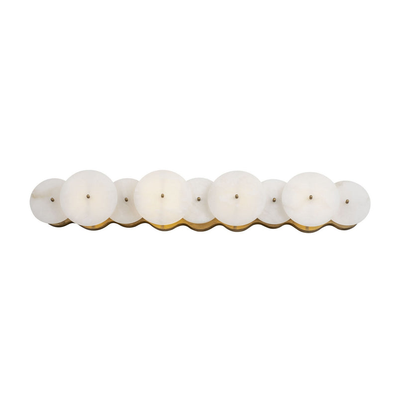 Varaluz 370B04HG Four Light Bath, Havana Gold