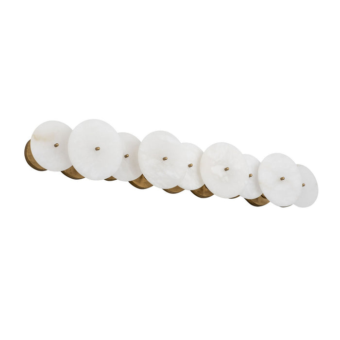 Varaluz 370B04HG Four Light Bath, Havana Gold
