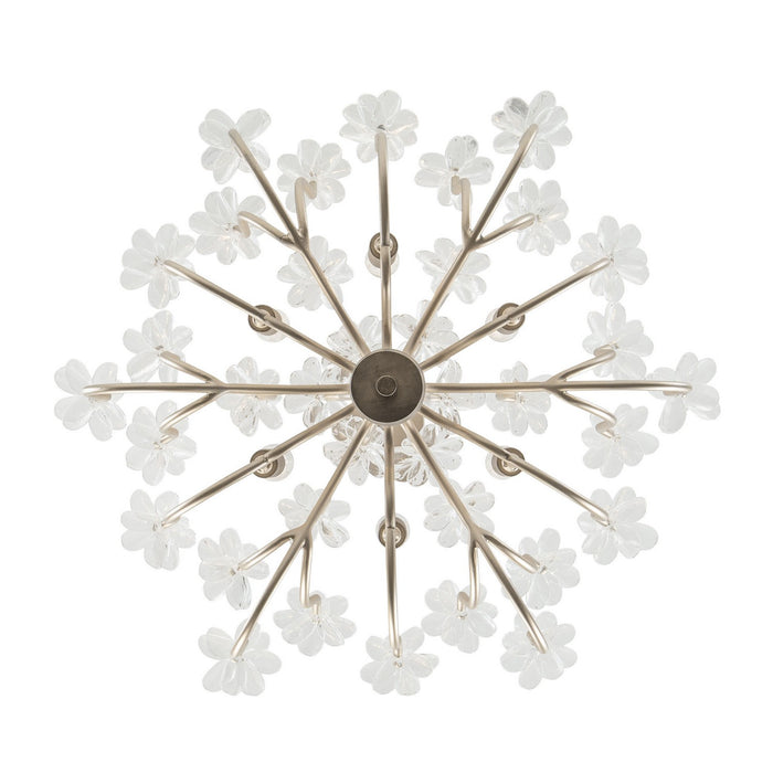 Varaluz 378C06GDAR Six Light Chandelier, Gold Dust/Artifact