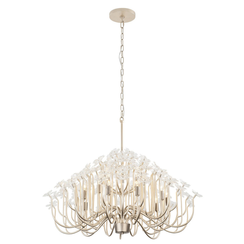 Varaluz 378C15GDAR 15 Light Chandelier, Gold Dust/Artifact