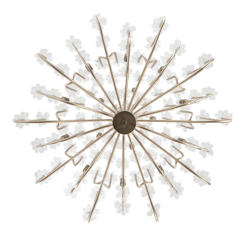 Varaluz 378C15GDAR 15 Light Chandelier, Gold Dust/Artifact
