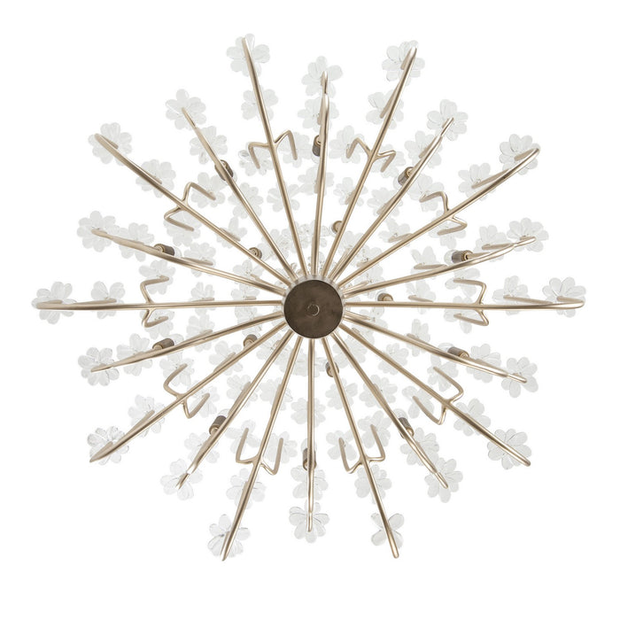 Varaluz 378C15GDAR 15 Light Chandelier, Gold Dust/Artifact