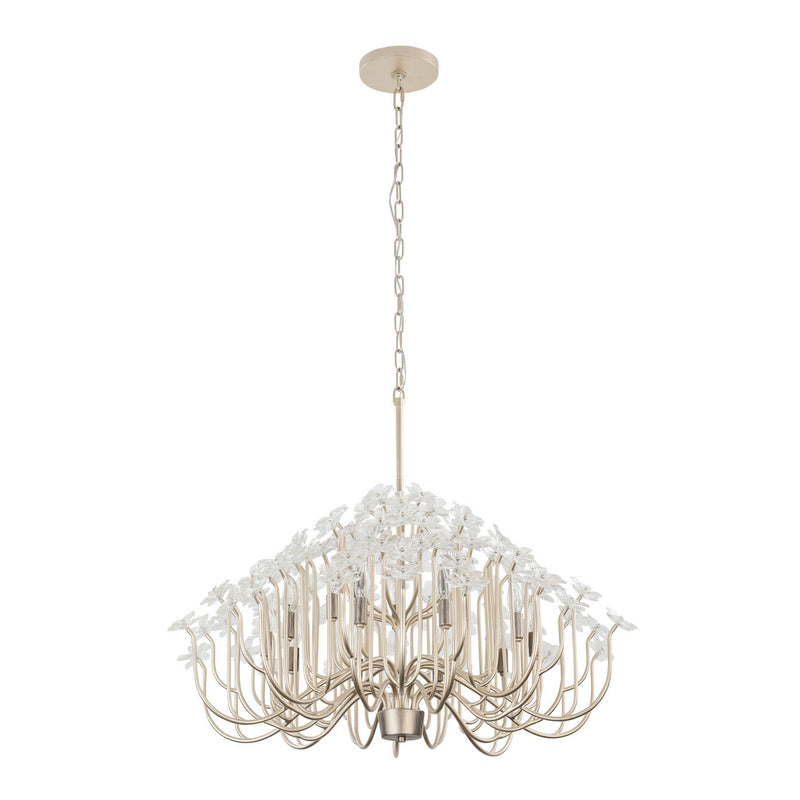 Varaluz 378C15GDAR 15 Light Chandelier, Gold Dust/Artifact