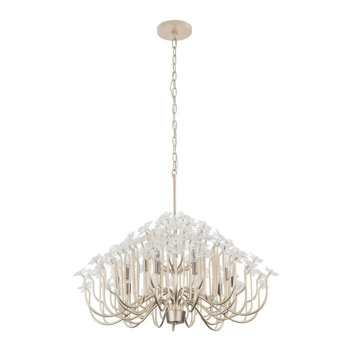 Varaluz 378C15GDAR 15 Light Chandelier, Gold Dust/Artifact