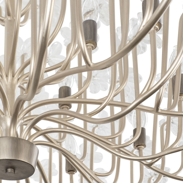 Varaluz 378C15GDAR 15 Light Chandelier, Gold Dust/Artifact