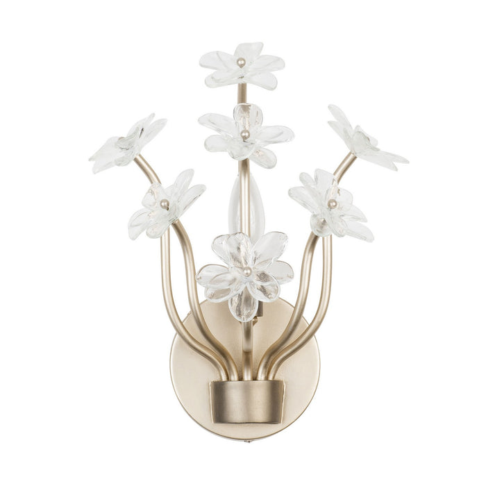Varaluz 378W01GDAR One Light Wall Sconce, Gold Dust/Artifact