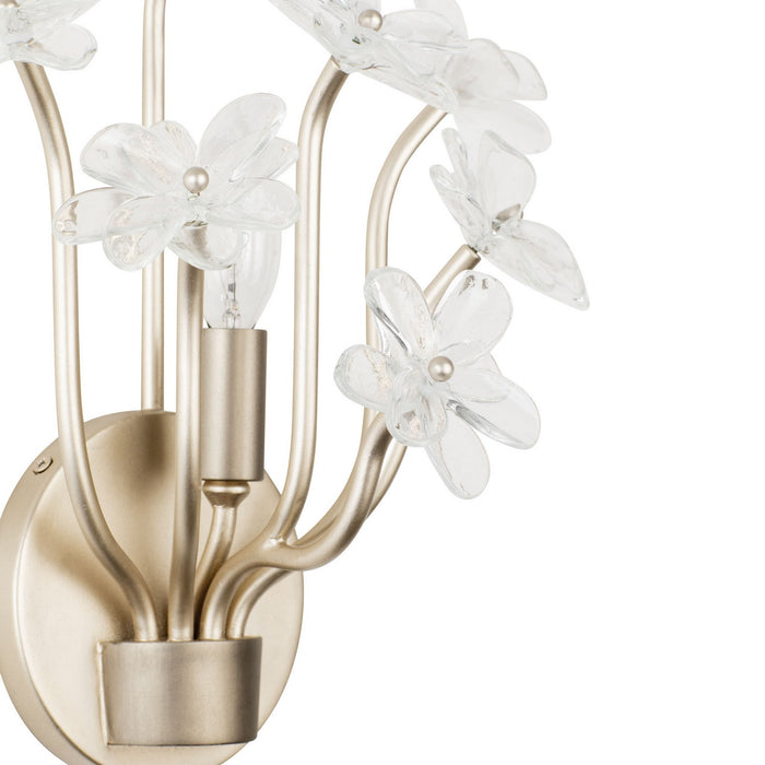 Varaluz 378W01GDAR One Light Wall Sconce, Gold Dust/Artifact