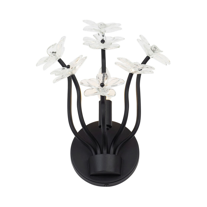 Varaluz 378W01MB One Light Wall Sconce, Matte Black