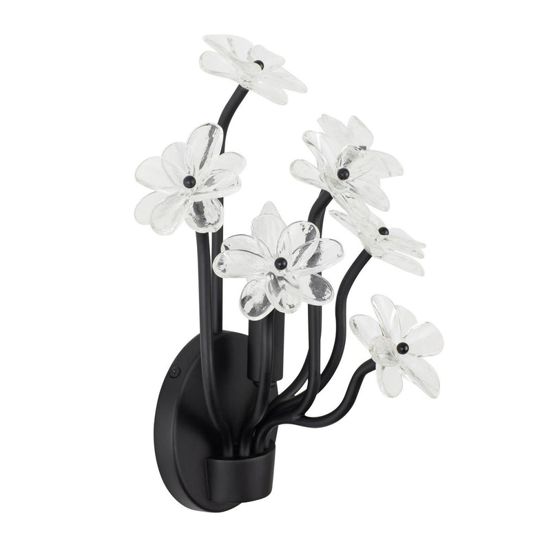 Varaluz 378W01MB One Light Wall Sconce, Matte Black